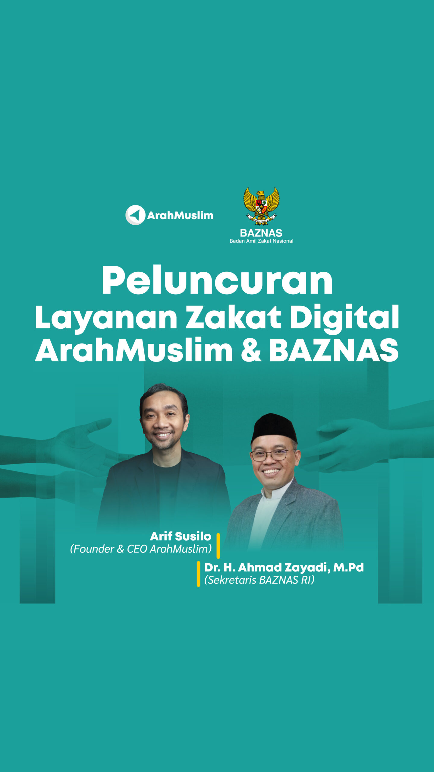 Peluncuran Zakat Digital Bersama Baznas - ArahMuslim